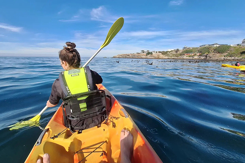 Sea-Kayaking in the Whale Sanctuary